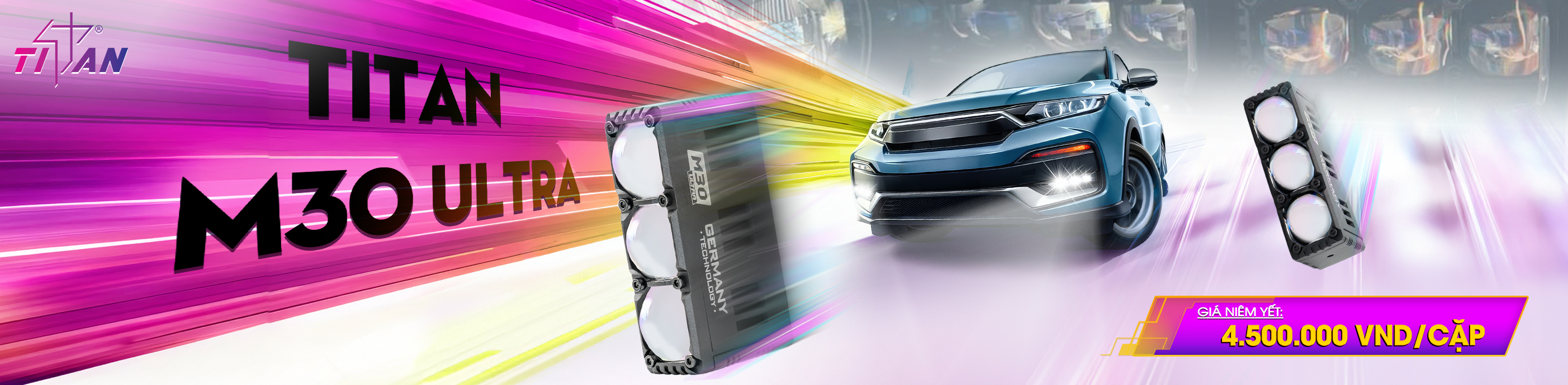 ĐÈN TRỢ SÁNG TITAN M30 ULTRA